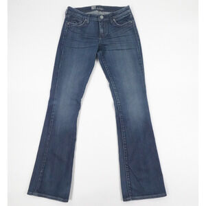 KUT from the Kloth Jeans Womens‎ 4 Blue Low Rise Bootcut Stretch Boho Western